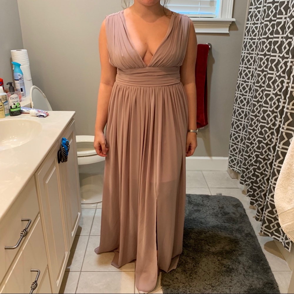 COPY - Taupe Maxi Dress